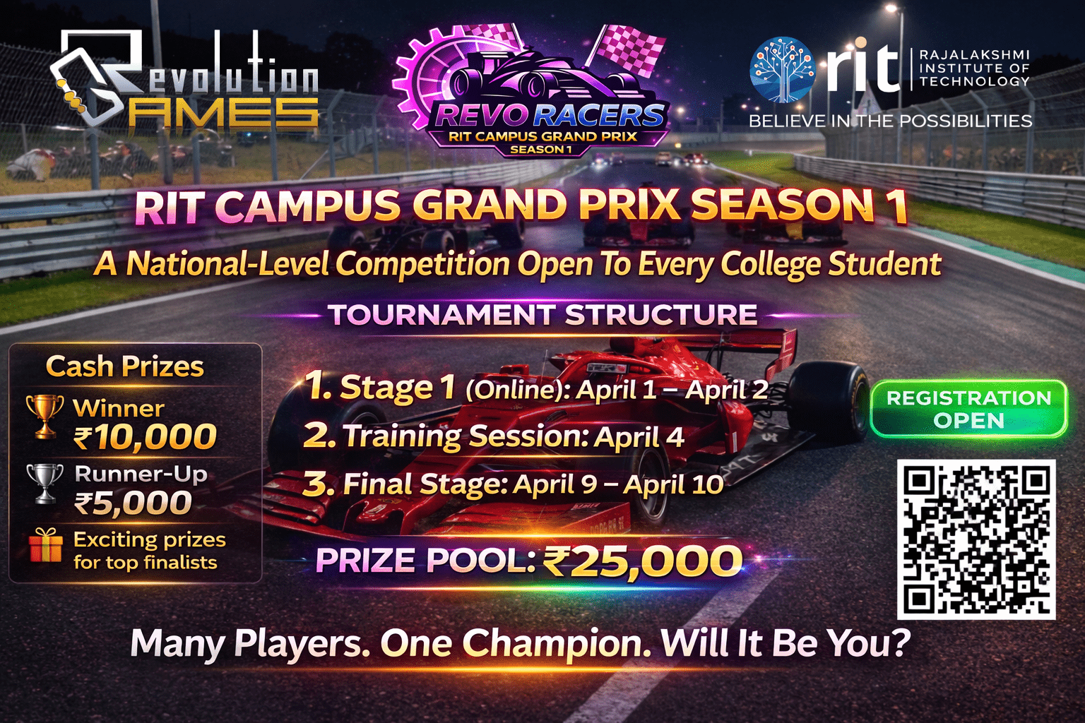 Revo Racers esports tournament